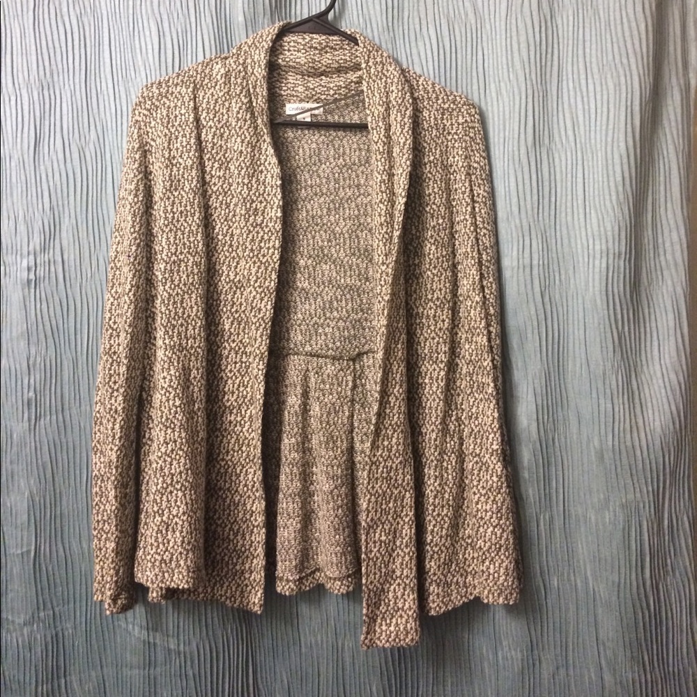 Open cardigan